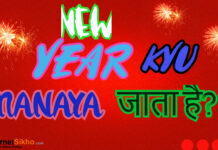 HAM NEW YEAR KYU MANATE HAI?AUR NEW YEAR SE JUDE KUCH ANAJNE BAATEIN.