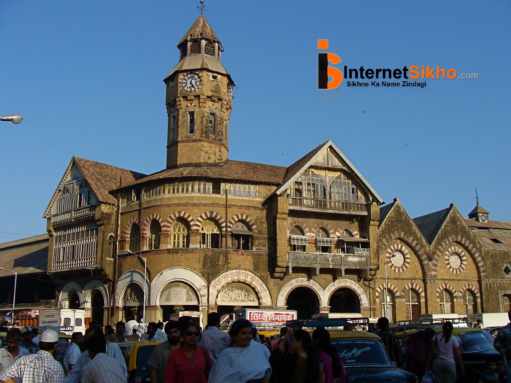 mumbai darshan,crawford market ki puri janakri