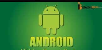 ANDROID SECRET CODE ANDROID SECRET CODE