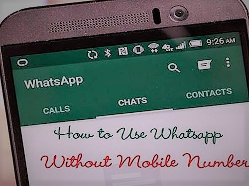 use your whatsapp without-using-your-phone-number